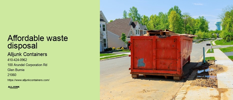 Rent a dumpster Baltimore MD