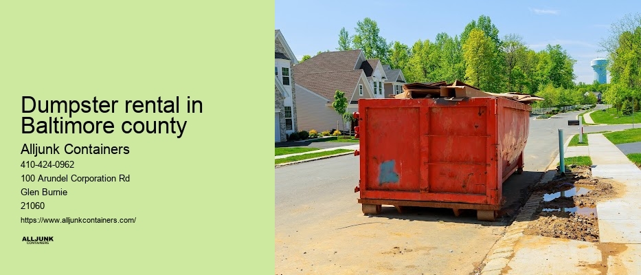 Rent a dumpster for moving