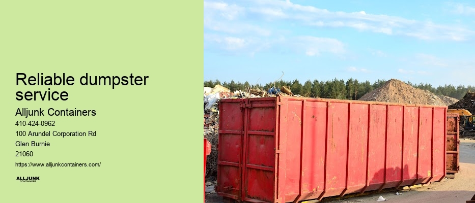 Dispose of construction waste