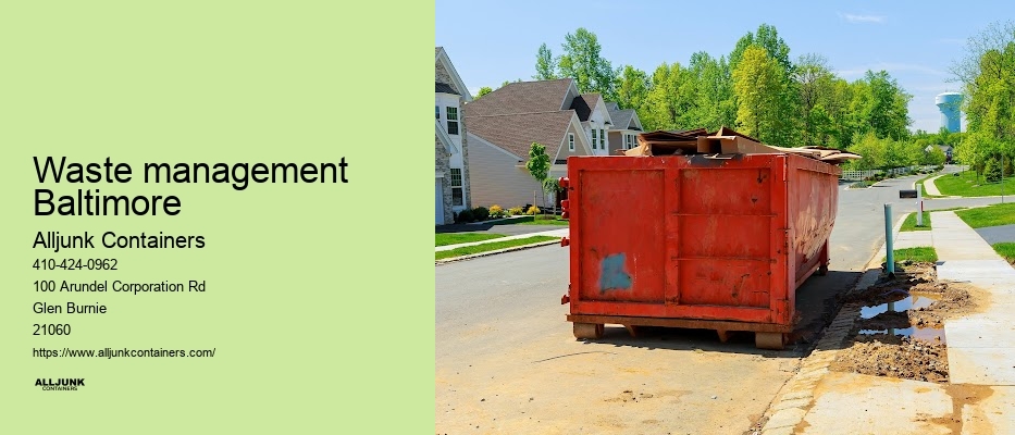 Local dumpster rental company